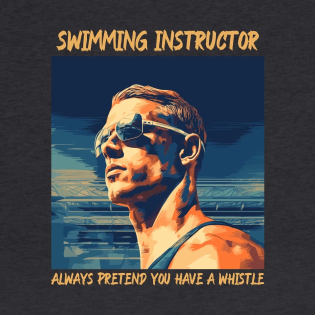 swim instructor, swim coach, swimming trainning, fun designs v3 by H2Ovib3s